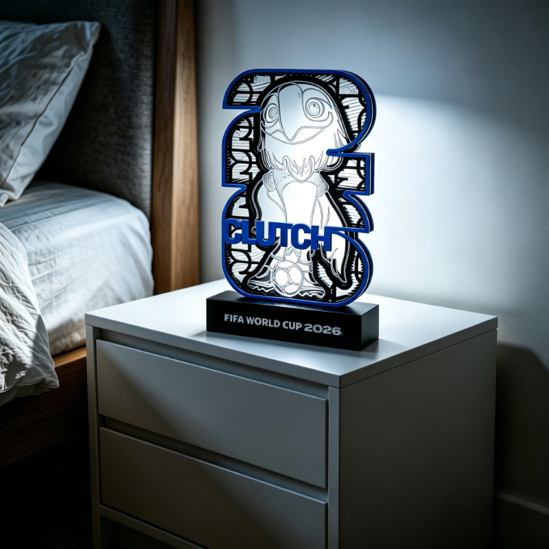 Unique Lighting Decor - FIFA World Cup Clutch Mascot Theme
