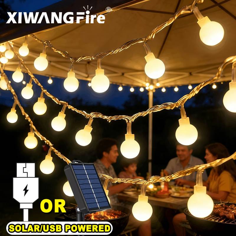 3-10M Solar/USB/Battery String - Lighting Decor Living Room avaliação e preço