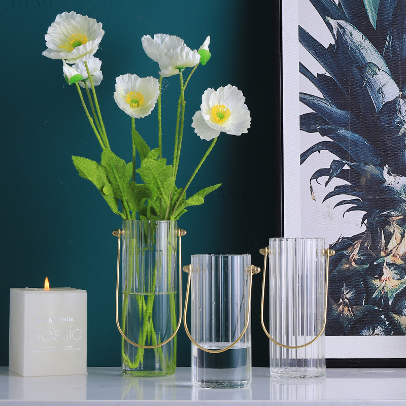 Nordic Creative Glass Vase Lig - Lighting Room Decor Photo avaliação e preço