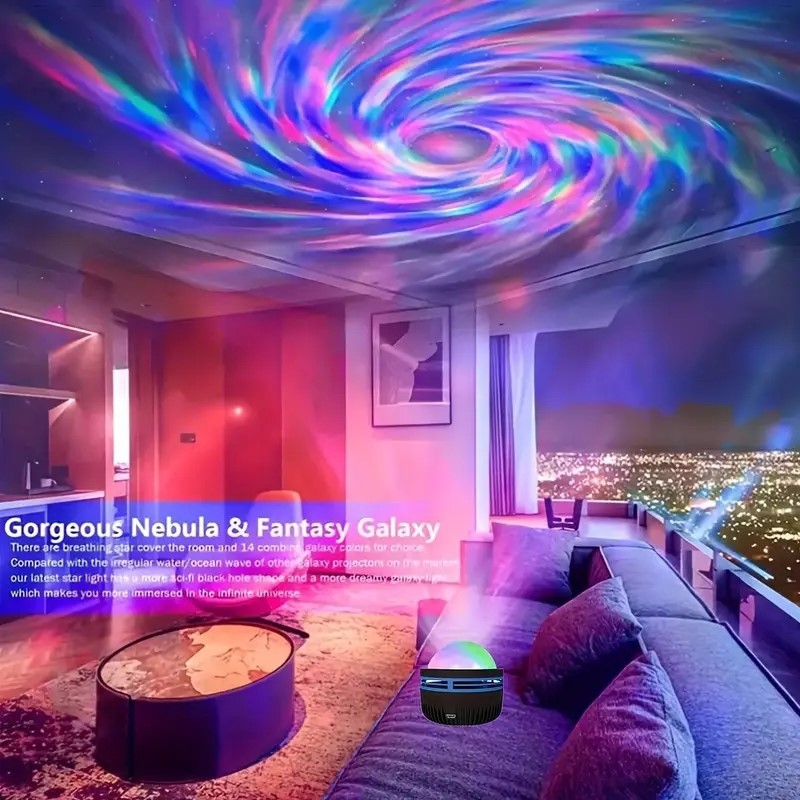 Vortex Star Projection Lamp Dy - Lighting Effect Home Decor avaliação e preço