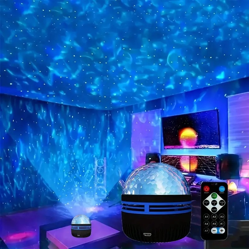 Vortex Star Projection Lamp Dy - Lighting Effect Home Decor avaliação e preço