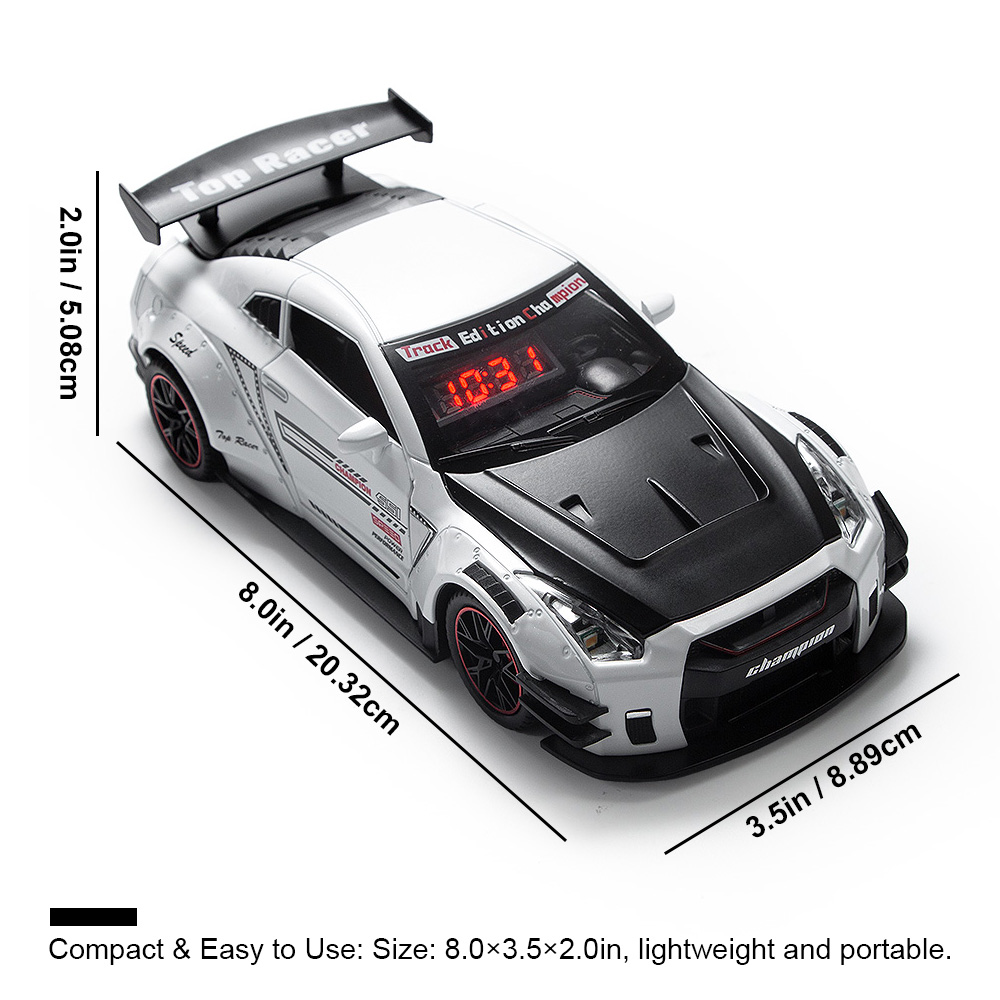 1SET  Car Alarm Clock with LED - Unique Lighting Decor avaliação e preço