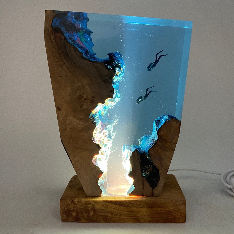 Deep Sea Colorful Exploration  - Unique Lighting Decor avaliação e preço