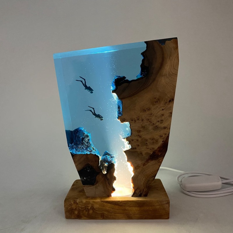Deep Sea Colorful Exploration  - Unique Lighting Decor avaliação e preço