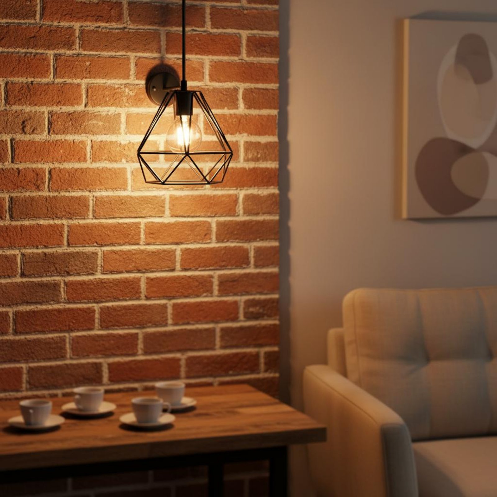 Rhombus Shape Lamp Shade Minim - Geometric Lamp Shade avaliação e preço