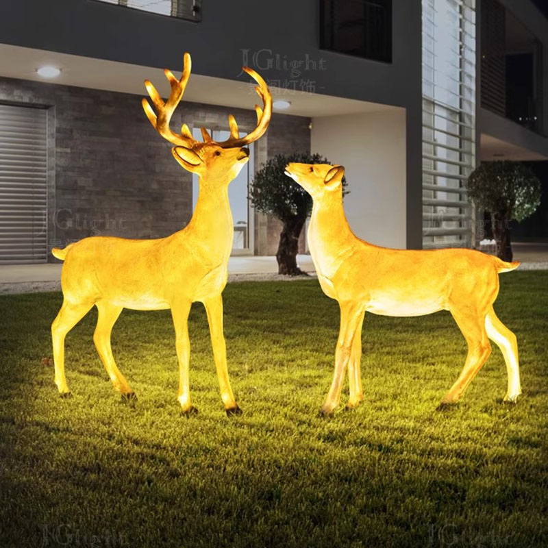 Street Animals Lighting Landsc - Unique Lighting Decor avaliação e preço