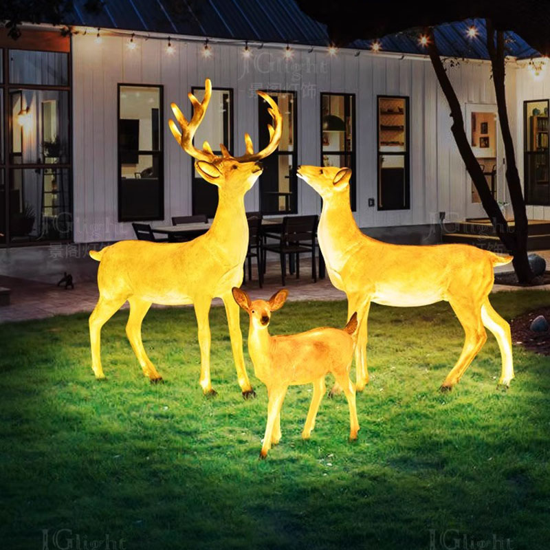 Street Animals Lighting Landsc - Unique Lighting Decor avaliação e preço