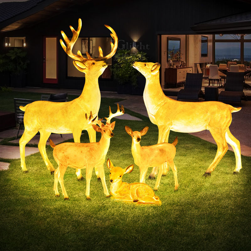 Street Animals Lighting Landsc - Unique Lighting Decor avaliação e preço