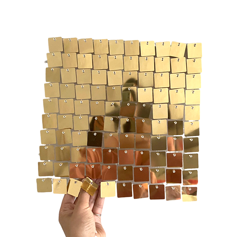 12pcs Light Gold Shimmer Wall  - Lighting Room Decor Photo avaliação e preço
