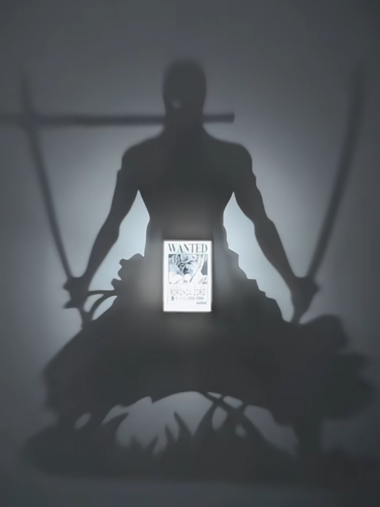 Anime Figure Silhouette Wall L - Lighting Home Decor Items avaliação e preço