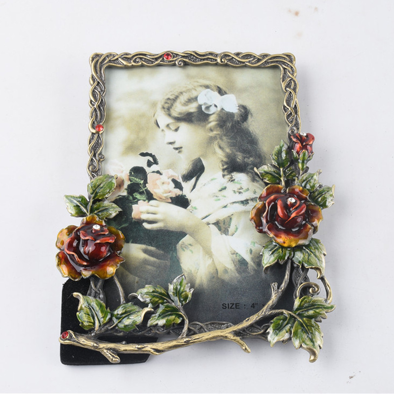 Modern Alloy Photo Frame Decor - Lighting Room Decor Photo avaliação e preço