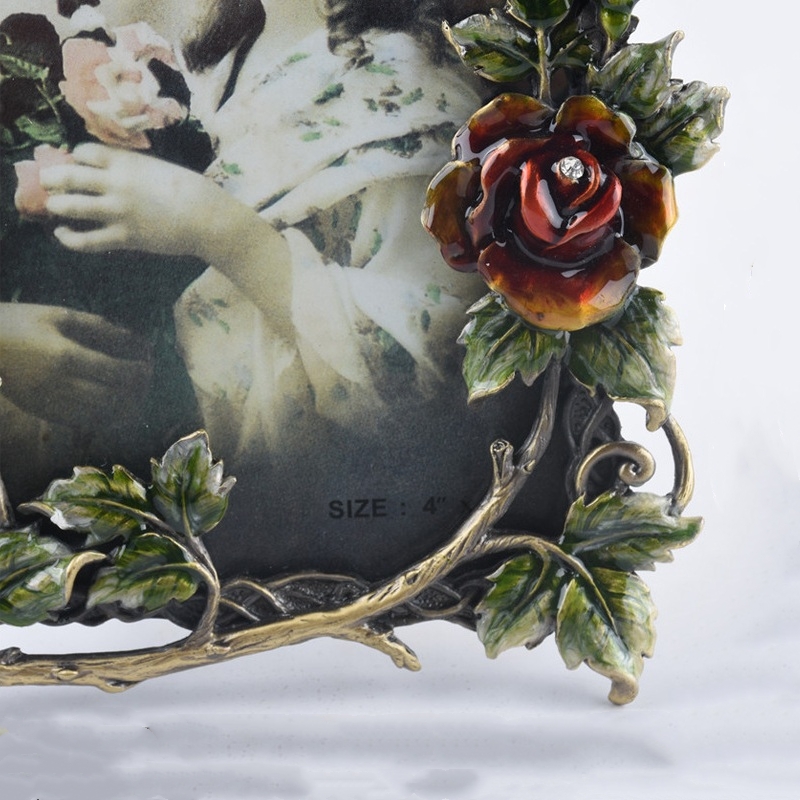 Modern Alloy Photo Frame Decor - Lighting Room Decor Photo avaliação e preço