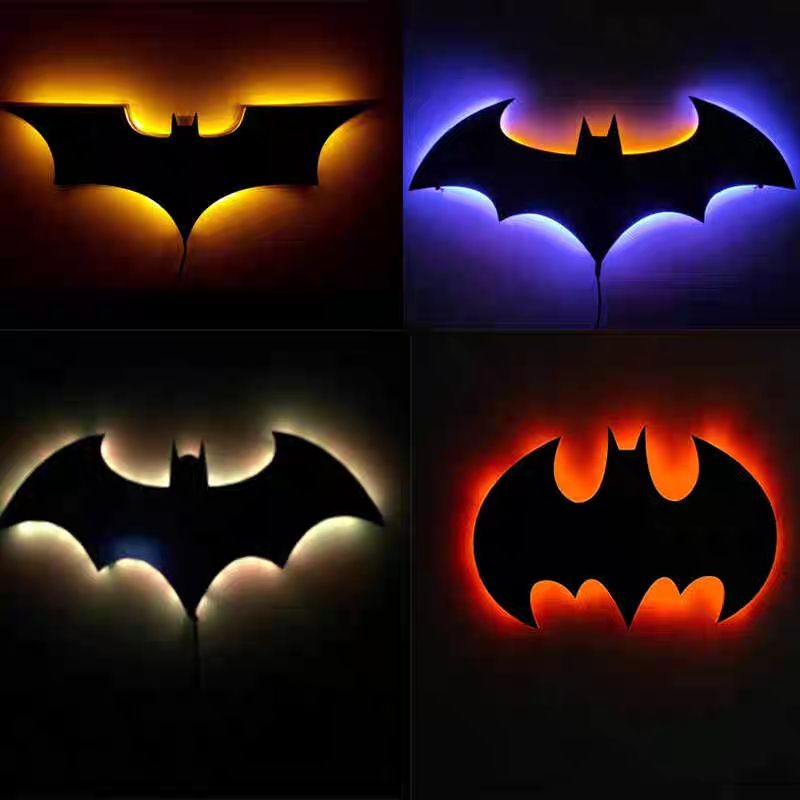 DC Batman Cartoon Anime Colorf - Lighting Home Decor Items avaliação e preço