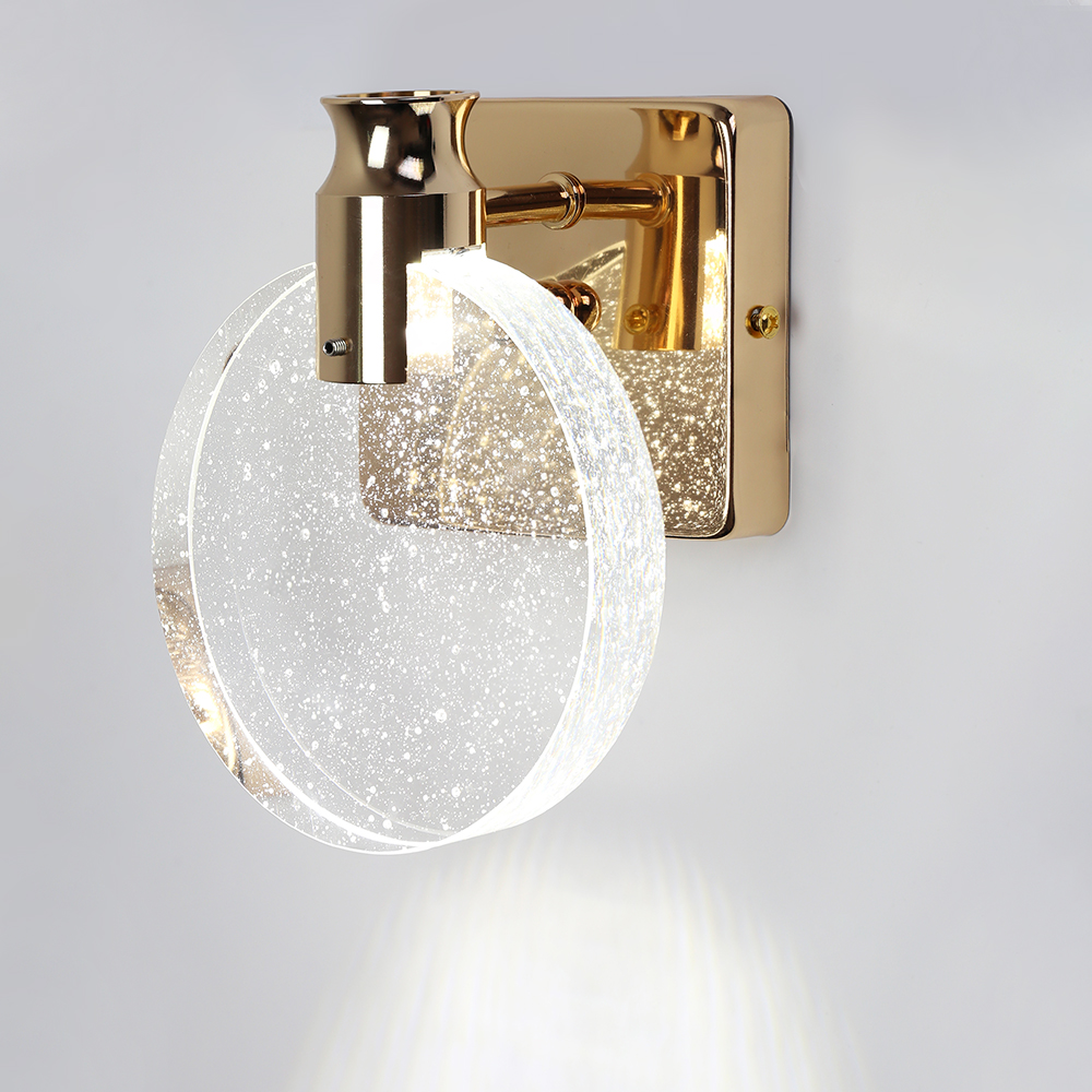Modern Crystal Interior LED Wa - Lighting Home Decor Items avaliação e preço