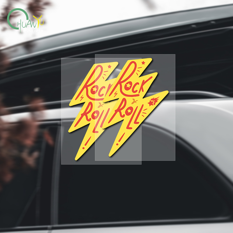 Rock Lightning Car Sticker Mus - Unique Lighting Decor avaliação e preço