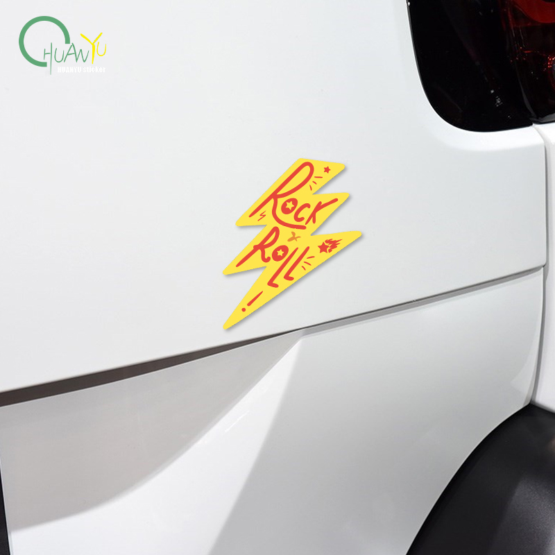 Rock Lightning Car Sticker Mus - Unique Lighting Decor avaliação e preço