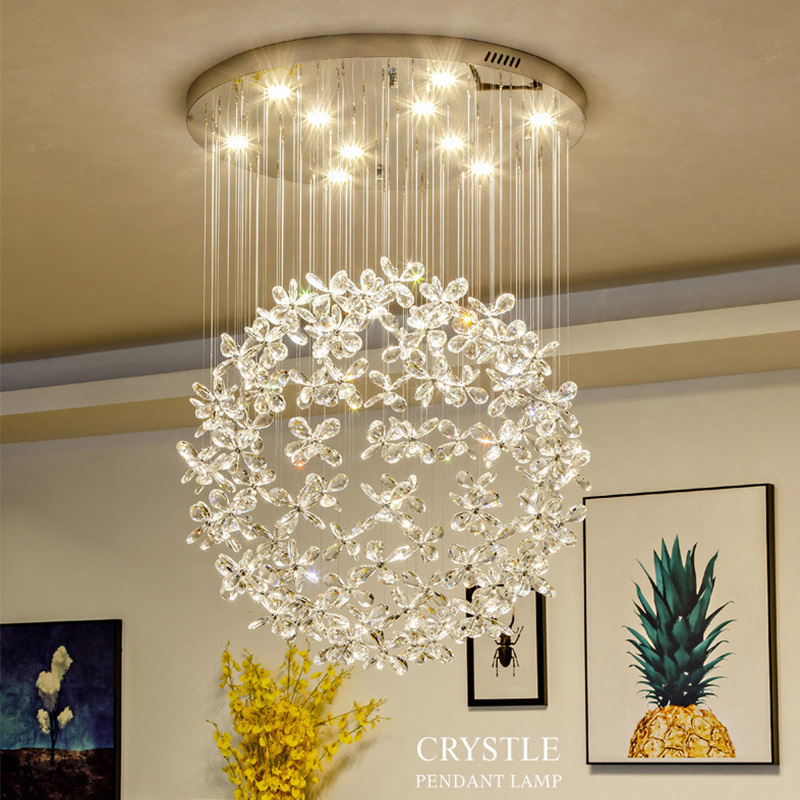 Luxury Crystal Chandeliers Mod - Lighting Home Decor Items avaliação e preço