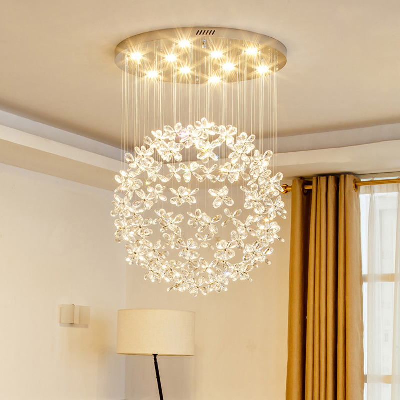 Luxury Crystal Chandeliers Mod - Lighting Home Decor Items avaliação e preço