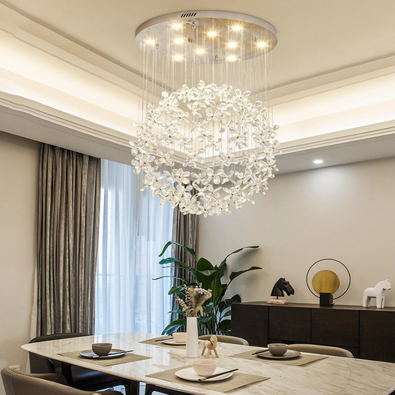 Luxury Crystal Chandeliers Mod - Lighting Home Decor Items avaliação e preço