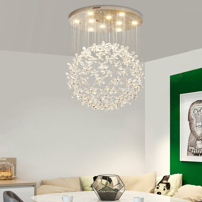 Luxury Crystal Chandeliers Mod - Lighting Home Decor Items avaliação e preço