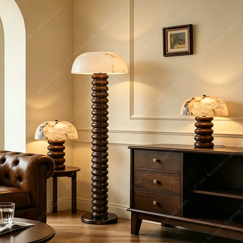 Retro Alabaster Mushroom Table - Lighting Home Decor Items avaliação e preço