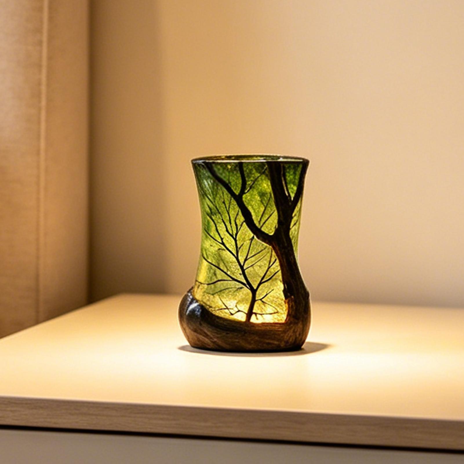 Bedside Table Lamp Forest Nigh - Room Decor Lighting Lamp avaliação e preço