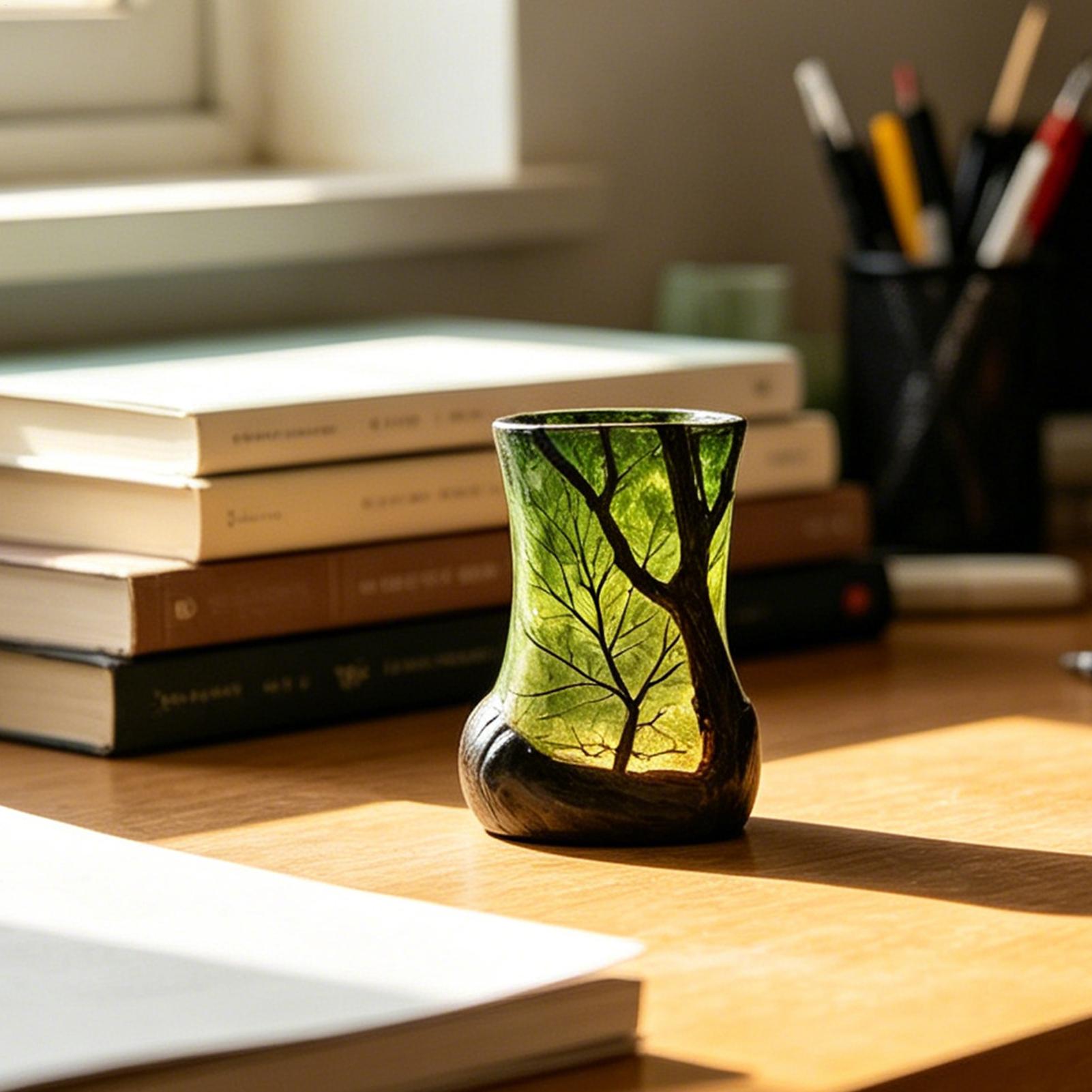 Bedside Table Lamp Forest Nigh - Room Decor Lighting Lamp avaliação e preço