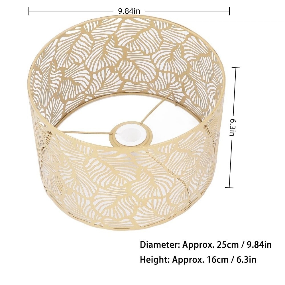Simple Iron Lampshade Geometri - Geometric Lamp Shade avaliação e preço