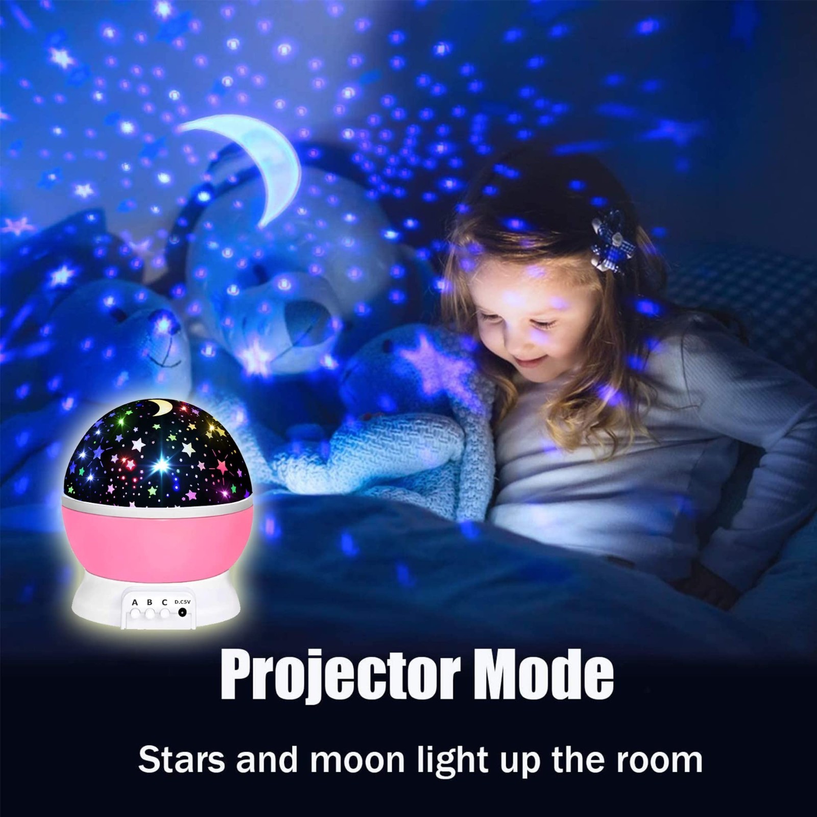 Rotating Galaxy Star Projector - Room Decor Lighting Lamp avaliação e preço
