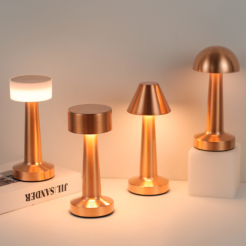 Kazeach Vintage Dumbbell Table - Room Decor Lighting Lamp avaliação e preço