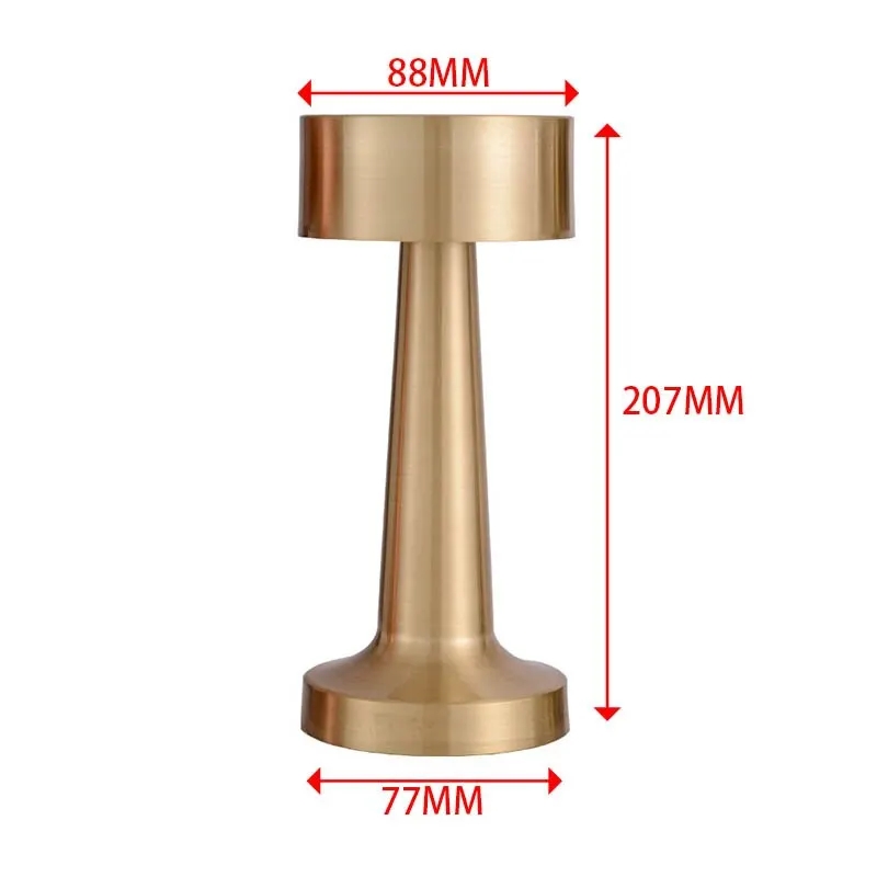 Kazeach Vintage Dumbbell Table - Room Decor Lighting Lamp avaliação e preço