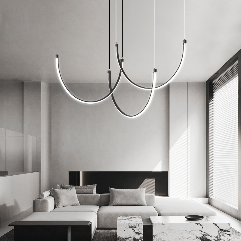 Nordic Minimalism Lines Led Ch - Decor Lighting Online avaliação e preço