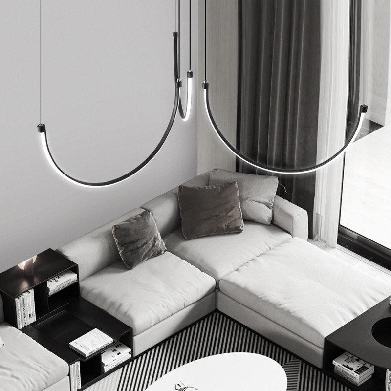 Nordic Minimalism Lines Led Ch - Decor Lighting Online avaliação e preço