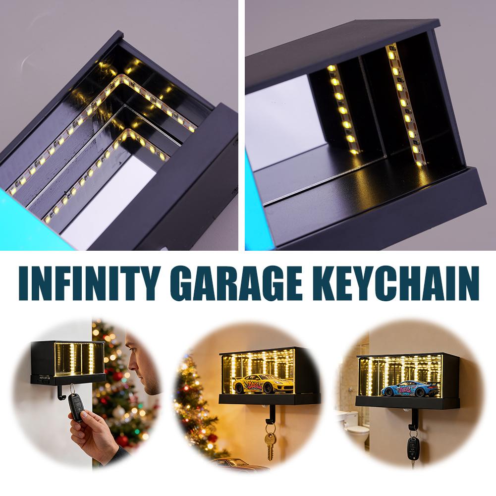 Infinity Garage Keychain With  - Lighting Effect Home Decor avaliação e preço