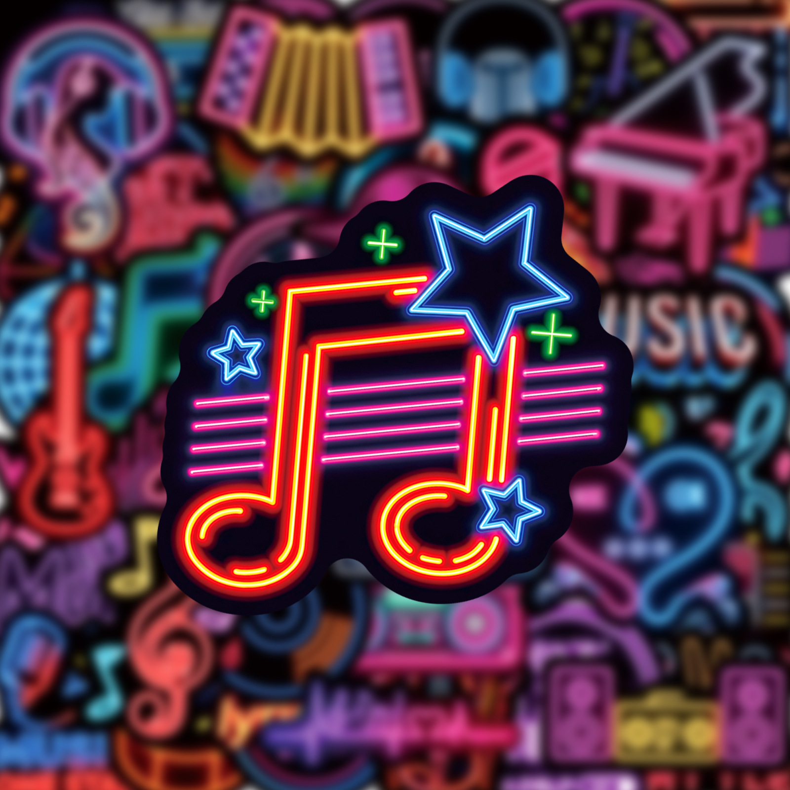 10/50PCS Neon Light Style Stic - Elements Lighting Decor avaliação e preço