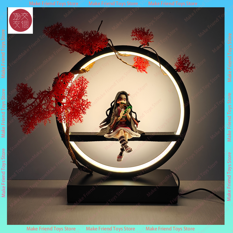 Nezuko Demon Slayer 3d Led Nig - Lighting Home Decor Items avaliação e preço