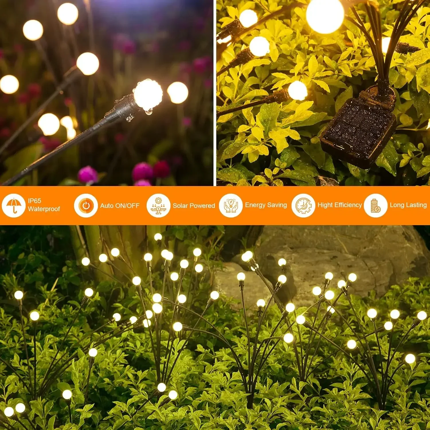 Solar Garden Lights 12 Pack 96 - Unique Lighting Decor avaliação e preço