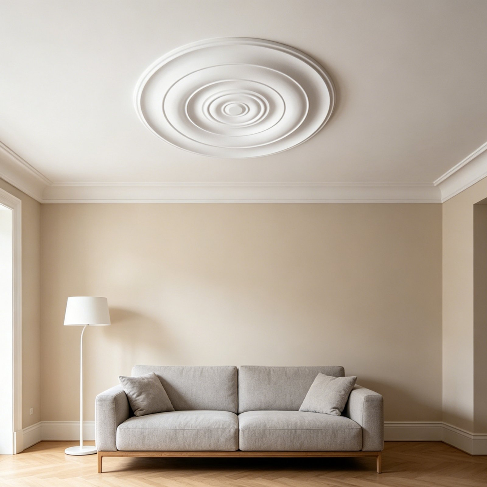 Round Ceiling Medallion Europe - Lighting Decor avaliação e preço