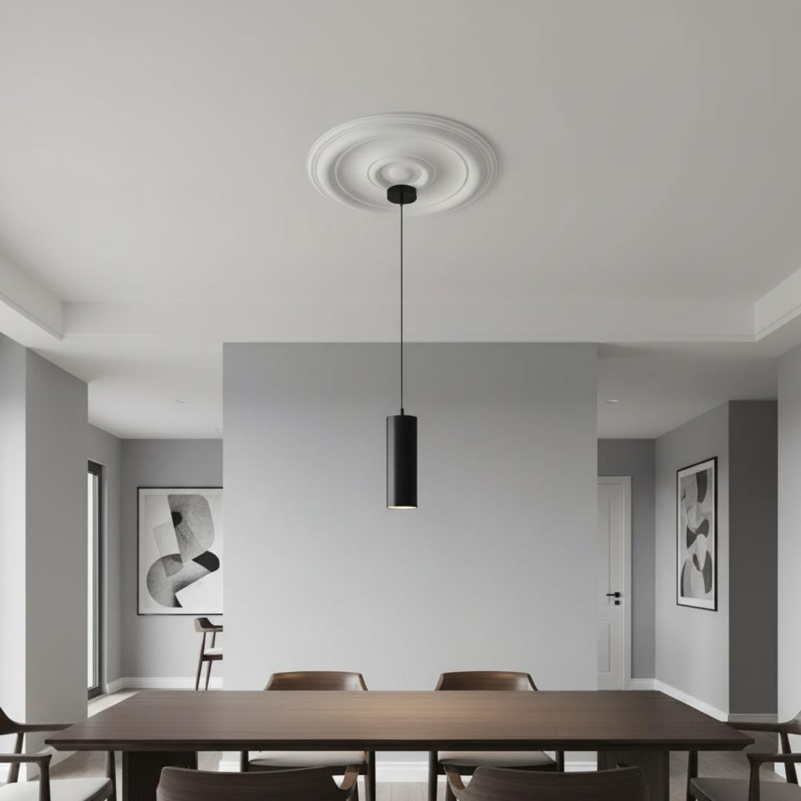 Round Ceiling Medallion Europe - Lighting Decor avaliação e preço
