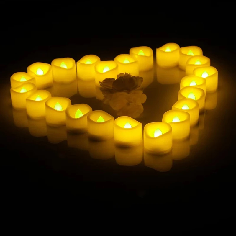LED Candle with Tear-Effect, W - Lighting Effect Home Decor avaliação e preço
