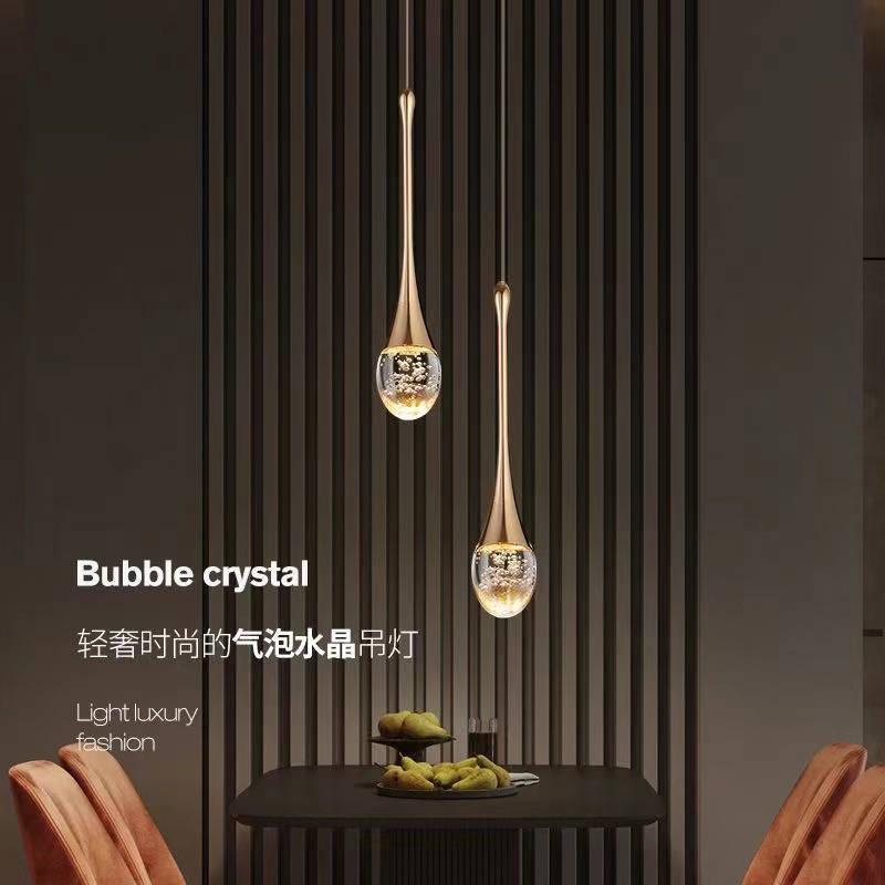 New crystal bubble luxury chan - Decor Lighting Online avaliação e preço