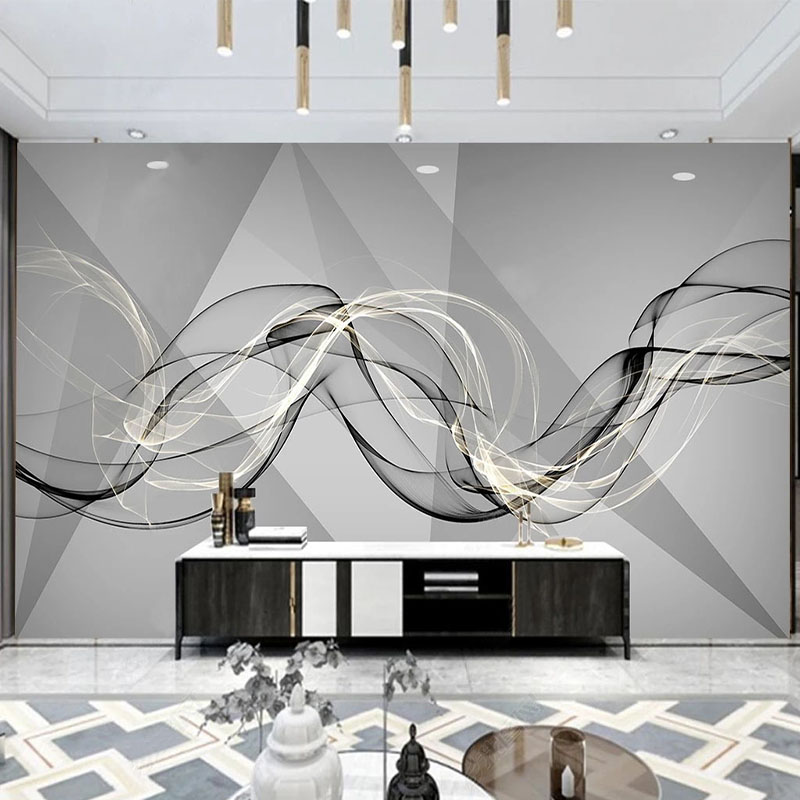Custom Photo Wallpaper Modern  - Lighting Room Decor Photo avaliação e preço
