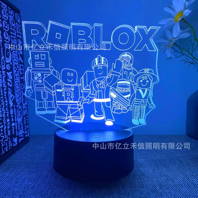 Game Peripheral Roblox 3D Nigh - Room Decor Lighting Lamp avaliação e preço
