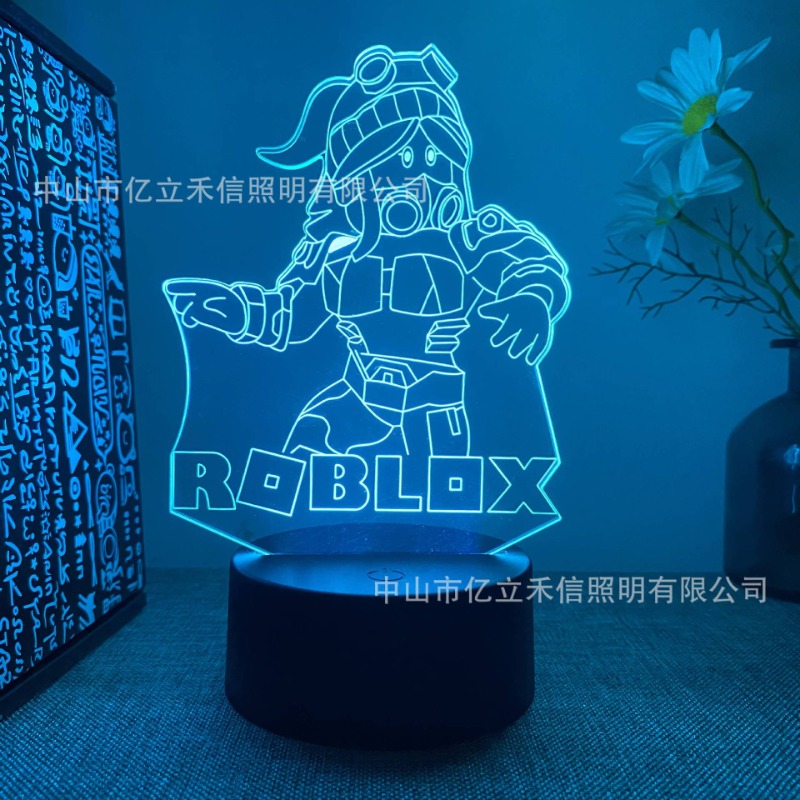 Game Peripheral Roblox 3D Nigh - Room Decor Lighting Lamp avaliação e preço