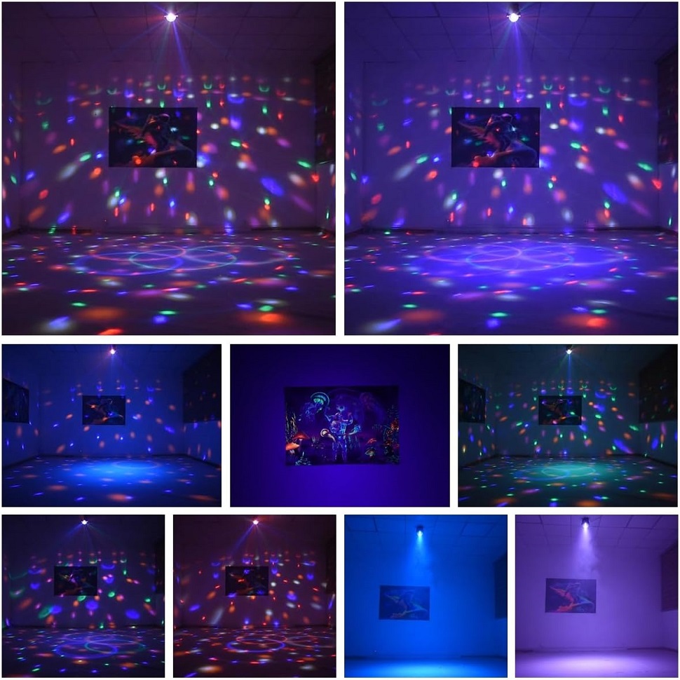 Party Lights Dj Disco Ball Lig - Lighting Effect Home Decor avaliação e preço