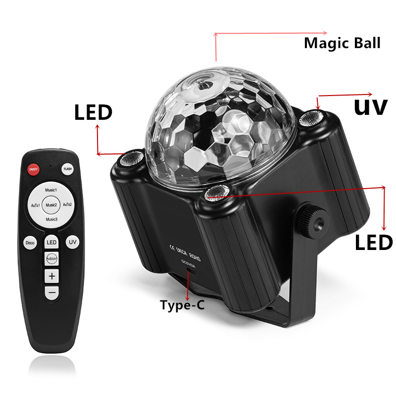 Party Lights Dj Disco Ball Lig - Lighting Effect Home Decor avaliação e preço