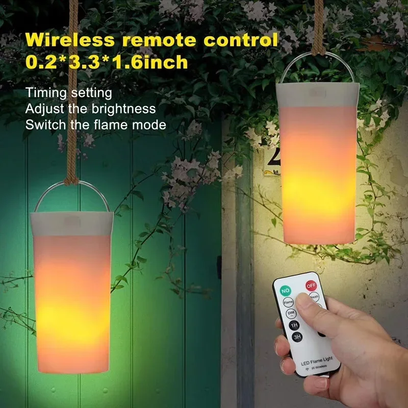 Flame Effect LED Night Light L - Lighting Effect Home Decor avaliação e preço