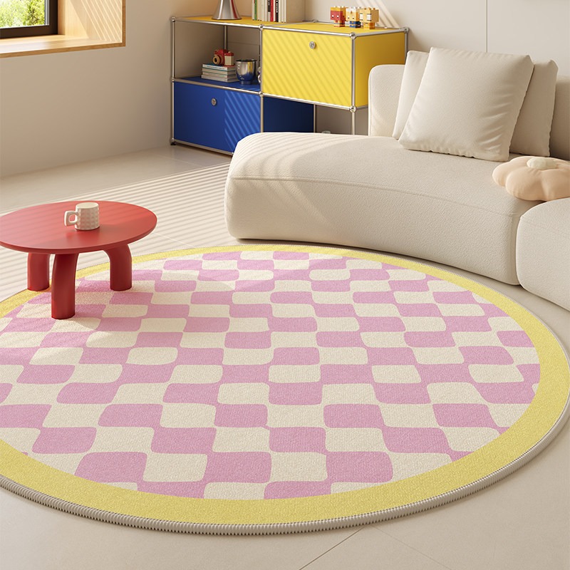 Round Macaron-colored Plaid Li - Decor Lighting Online avaliação e preço
