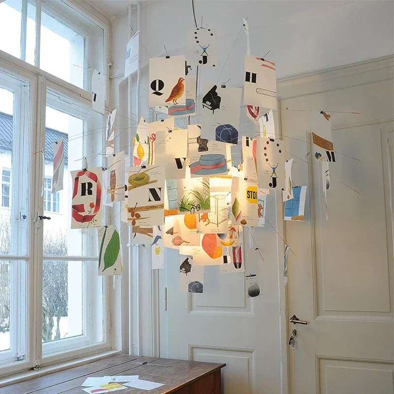 Zettel'z LED Chandelier Lustre - Lighting Room Decor Photo avaliação e preço