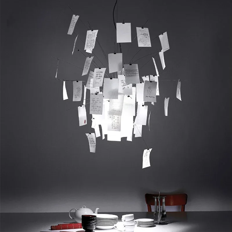 Zettel'z LED Chandelier Lustre - Lighting Room Decor Photo avaliação e preço